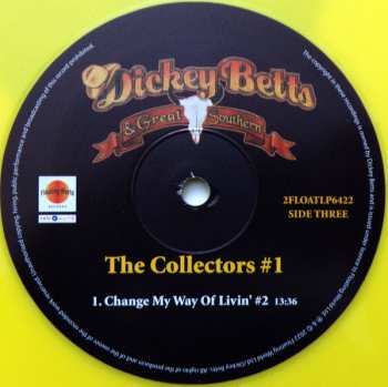 2LP Dickey Betts & Great Southern: The Collectors #1 CLR