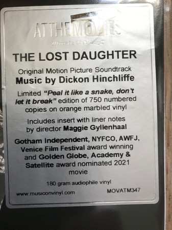 LP Dickon Hinchliffe: The Lost Daughter LTD | NUM | CLR