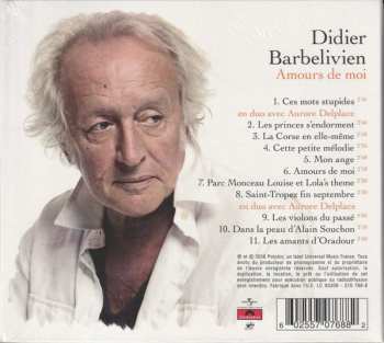 CD Didier Barbelivien: Amours De Moi DIGI