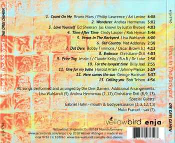 CD Die Drei Damen: Venus In The Backyard