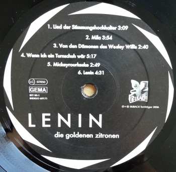LP Die Goldenen Zitronen: Lenin