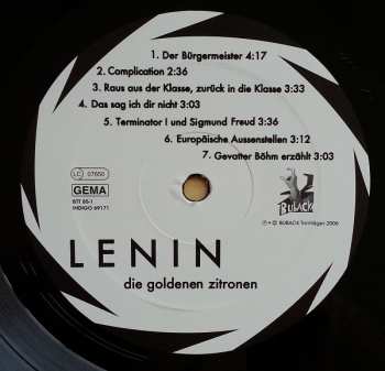 LP Die Goldenen Zitronen: Lenin