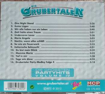 CD Die Grubertaler: Die Grössten Partyhits Volume IV