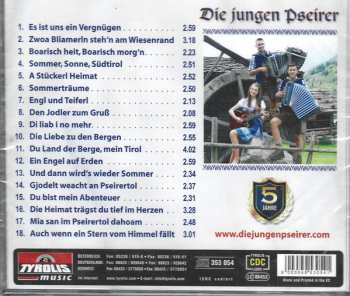 CD Die Jungen Pseirer: Die Offizielle Jubiläums-Production