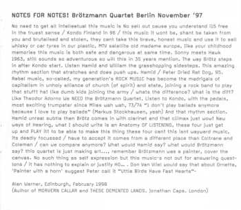 4CD/Caja Die Like A Dog Quartet: The Complete FMP Recordings