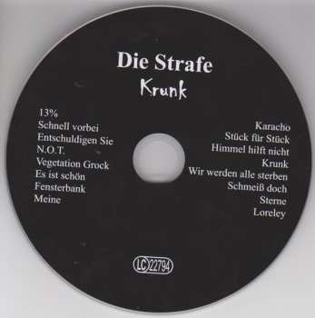 CD Die Strafe: Krunk