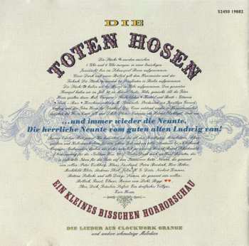 CD Die Toten Hosen: Ein Kleines Bisschen Horrorschau