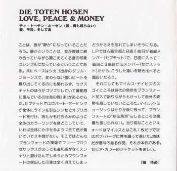 CD Die Toten Hosen: Love, Peace & Money