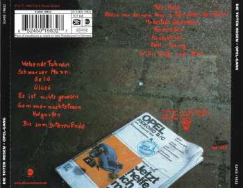 CD Die Toten Hosen: Opel-Gang