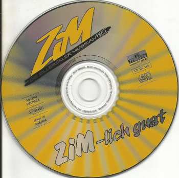 CD Die Zillertaler Musikanten: ZIM - Lich Guat