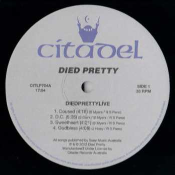 2LP Died Pretty: Live