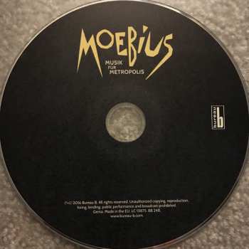 LP/CD Dieter Moebius: Musik Für Metropolis NUM | LTD