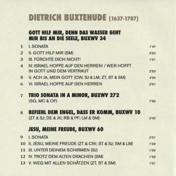 CD Dieterich Buxtehude: Abendmusiken