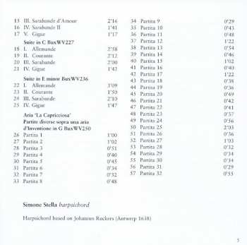 4CD Dieterich Buxtehude: Complete Harpsichord Music