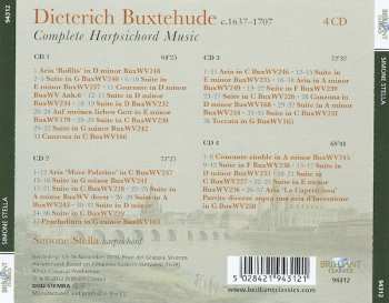 4CD Dieterich Buxtehude: Complete Harpsichord Music