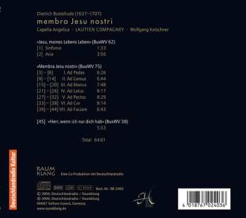 CD Lautten Compagney: Membra Jesu Nostri
