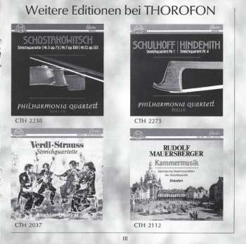 CD Dietrich Erdmann: Kammermusik Mit Streichern