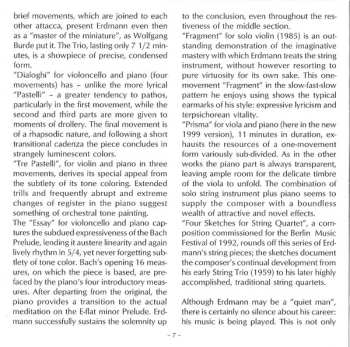 CD Dietrich Erdmann: Kammermusik Mit Streichern