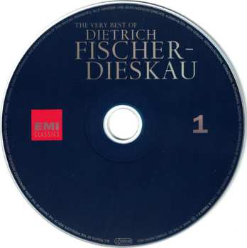 2CD Dietrich Fischer-Dieskau: The Very Best Of Dietrich Fischer-Dieskau
