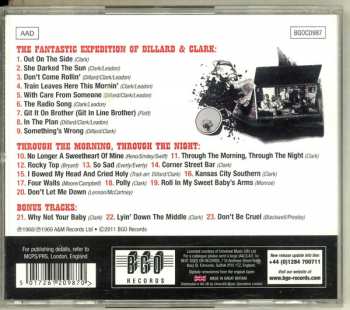CD Dillard & Clark: The Fantastic Expedition Of Dillard & Clark / Through The Morning, Through The Night
