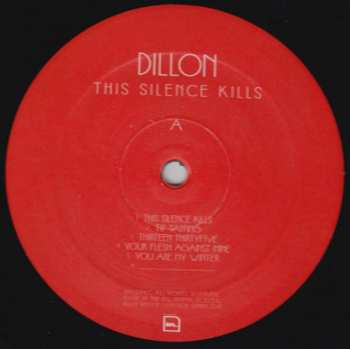LP/CD Dillon: This Silence Kills