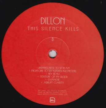 LP/CD Dillon: This Silence Kills