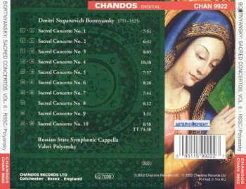 CD The Russian State Symphony Cappella: Sacred Concertos. Volume 6, Concertos For Double Choir, Nos 1-10