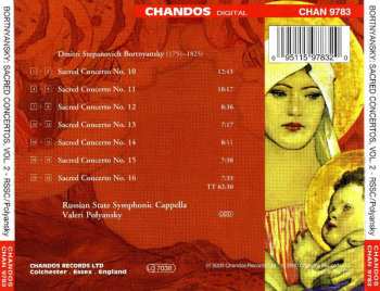 CD The Russian State Symphony Cappella: Sacred Concertos, Volume Two