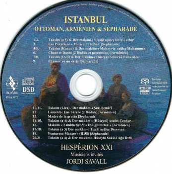 SACD Jordi Savall: Istanbul «Le Livre De La Science De La Musique» (Et Les Traditions Musicales Sépharades Et Arméniennes)