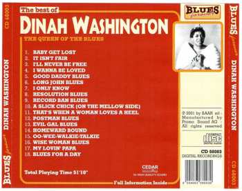 CD Dinah Washington: The Best Of Dinah Washington The Queen Of The Blues
