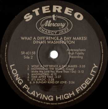 5LP/Caja Dinah Washington: The Divine Miss Dinah Washington