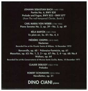 6CD/Caja Dino Ciani: Deutsche Grammophon Recordings