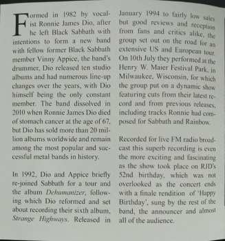 CD Dio: Ronnie's Birthday Show