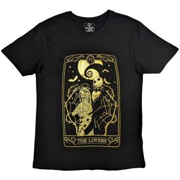 Mercancía Disney: Disney Unisex T-shirt: The Nightmare Before Christmas Jack & Sally Lovers (embellished) (small) S