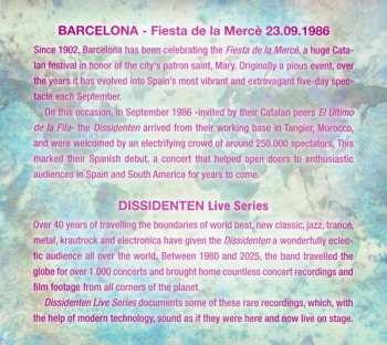 CD Dissidenten: Live Series - Barcelona 'Fiesta De La Mercè' 09/1986