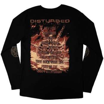 Mercancía Disturbed: Disturbed Unisex Long Sleeve T-shirt: European Tour '23 Divisive (back Print & Ex-tour) (x-large) XL