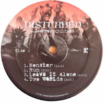 2LP Disturbed: The Lost Children LTD
