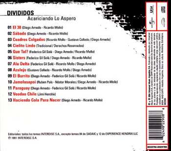 CD Divididos: Acariciando Lo Aspero DIGI