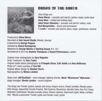 2CD Dixie Dregs: Dregs Of The Earth / Unsung Heroes / Industry Standard