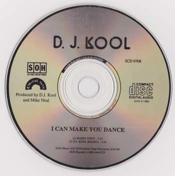 CD DJ Kool: I Can Make You Dance