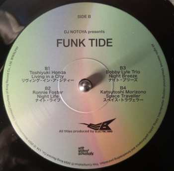 LP DJ Notoya: Funk Tide (Tokyo Jazz-Funk From Electric Bird 1978-87)