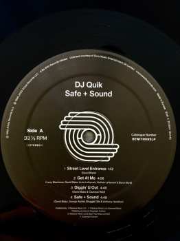 2LP DJ Quik: Safe + Sound