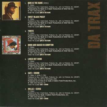 CD DJ Quik: The Best Of DJ Quik / Da Finale