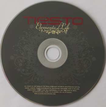 2CD DJ Tiësto: Elements of Life