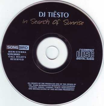 CD DJ Tiësto: In Search of Sunrise