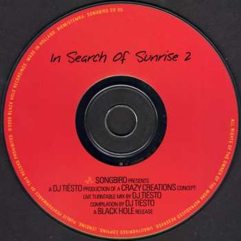 CD DJ Tiësto: In Search Of Sunrise 2
