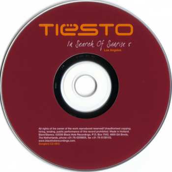 2CD DJ Tiësto: In Search of Sunrise 5: Los Angeles