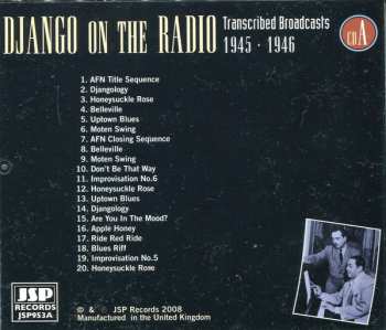 5CD/Caja Django Reinhardt: Django On The Radio (Transcribed Broadcasts From The Greatest Jazz Guitarist Of His Era)