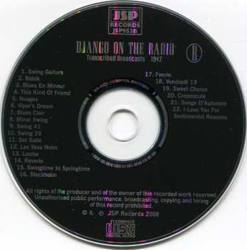 5CD/Caja Django Reinhardt: Django On The Radio (Transcribed Broadcasts From The Greatest Jazz Guitarist Of His Era)