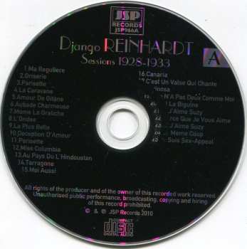 5CD Django Reinhardt: Musette To Maestro 1928-1937 (The Early Work Of A Guitar Genius)